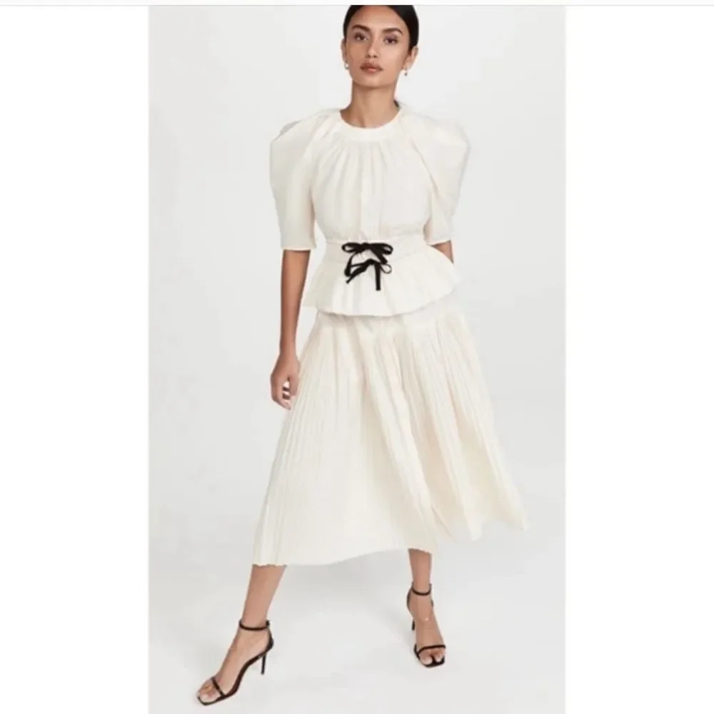 Ulla Johnson Cream Denisa Top in Size 4